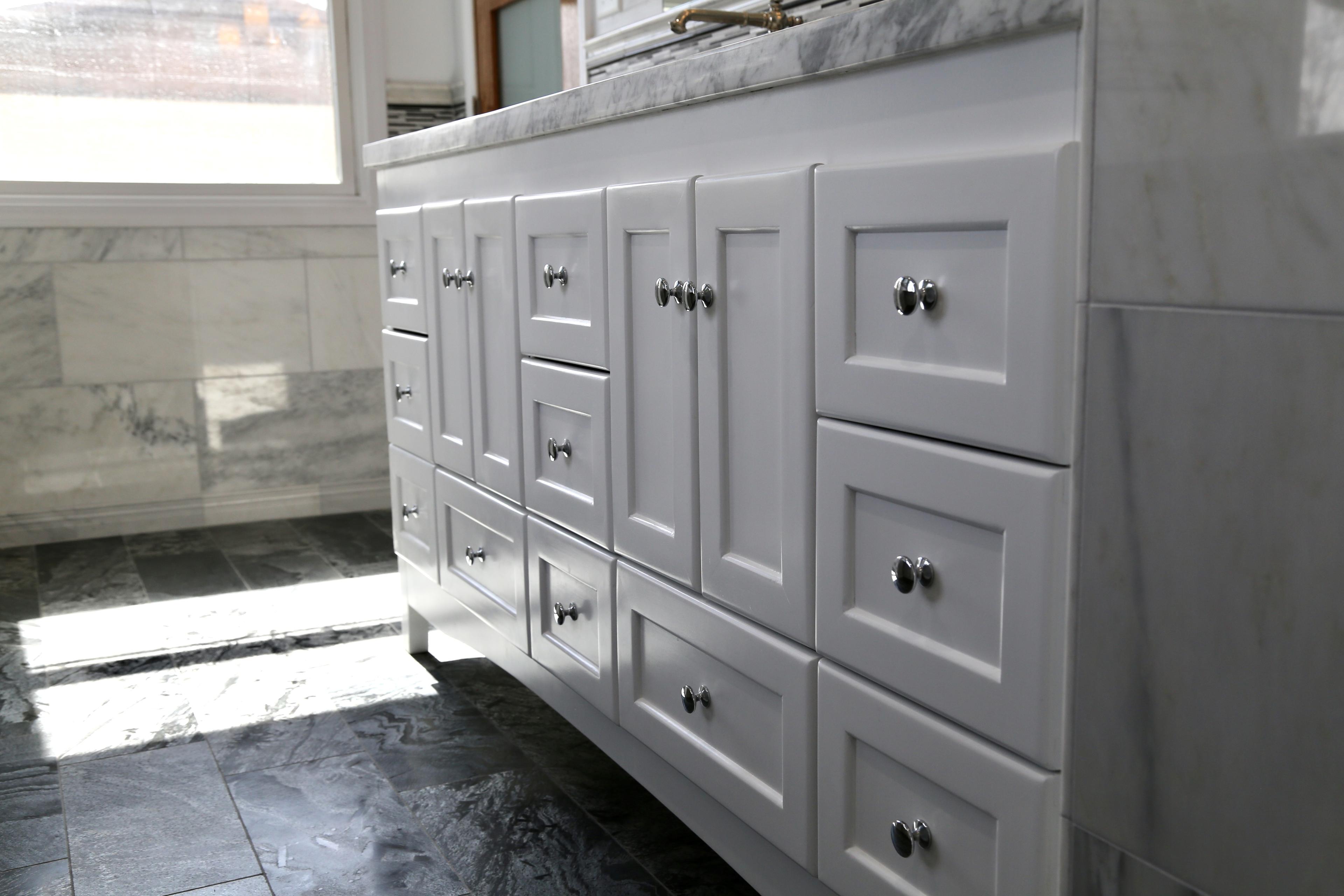 Bellevue master bath remodel freestanding tub